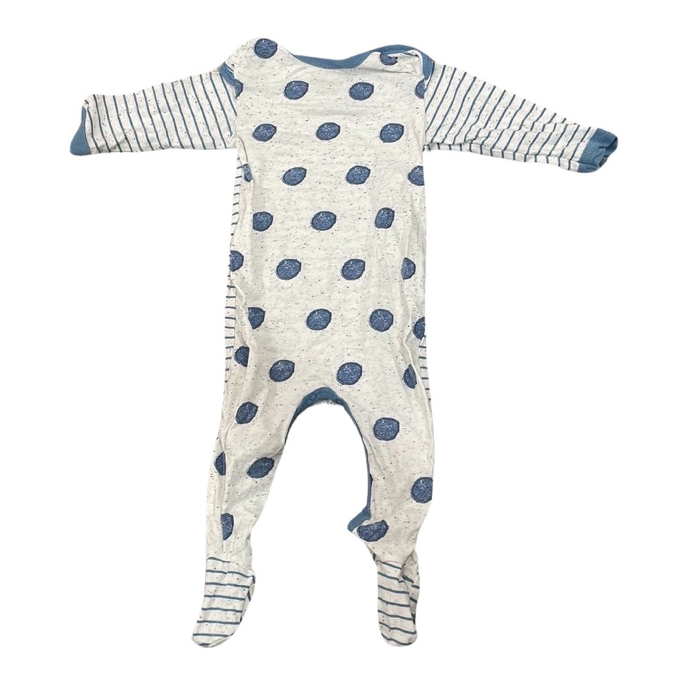Coccoli Baby 6M Long Sleeve Footed One-Piece